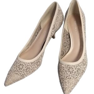 Charles and Keith Lace pumps